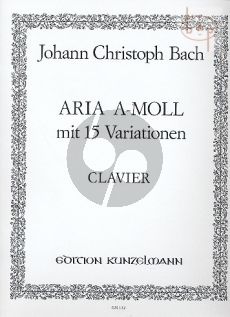 Aria a-moll mit 15 Variationen