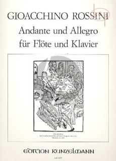 Andante and Allegro Flute-Piano