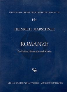 Marschner Romanze Violine-Violoncello-Klavier