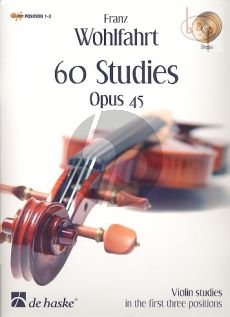 60 Studies Op.45 Violin (Pos.1 - 3)