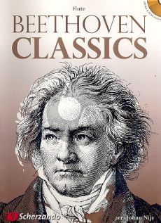 Beethoven Classics for Flute (Bk-Cd) (CD as demo and play-along) (arr. Johan Nijs)