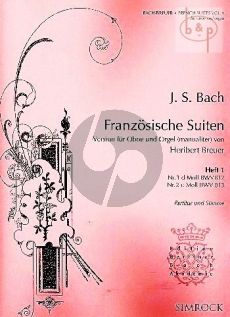 Franzosische Suiten Vol.1 BWV 812 - 813