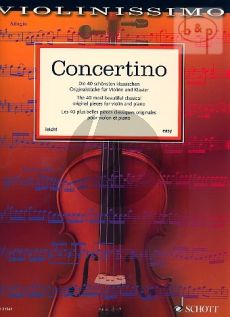 Concertino Violin and Piano (Violinissimo Vol. 1)