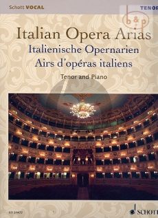 Italian Opera Arias (Tenor Voice)