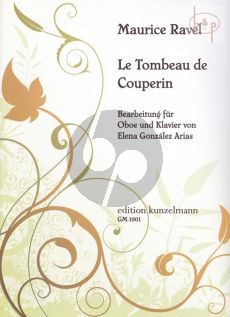 Le Tombeau de Couperin Oboe-Klavier