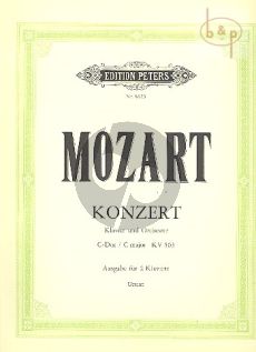 Konzert C-dur KV 503 (Piano-Orch.) (piano red.) (Cadenza by Chr.Zacharias)