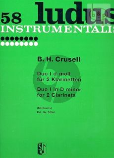 Duo No.1 d-Moll for 2 Clarinets