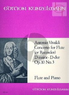 Concerto Op.10 No.3 D-major "Il Gardellino" (RV 428 /PV 155)