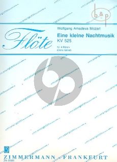 Eine Kleine Nachtmusik KV 525 (4 Flutes)