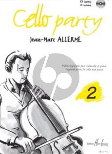 Allerme Cello Party Vol. 2 Violoncelle et Piano (Pieces Originales) (Bk-Cd)