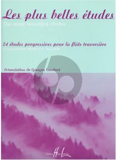Les Plus Belles Etudes (24 Etudes Progressives) Flute (Georges Lambert)