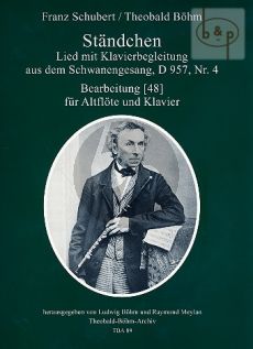 Standchen (aus Schwanengesang D.957 No.4) (Alto Flute-Piano)