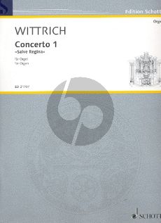 Concerto 1 "Salve Regina" for Organ
