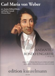 Weber Andante e Rondo Ungarese J.158 Op.35 Fagott[Vc.]-Gitarre