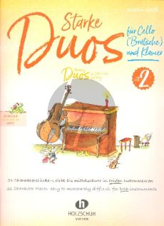 Gross Starke Duos Vol. 2 für Cello (Bratsche) und Klavie