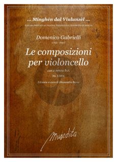Gabrielli Le Composizioni per il violoncello (con e senza B.C.) (edited by Alessandro Bares)