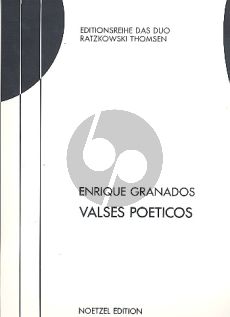 Granados Valses Poeticos 2 Gitarren