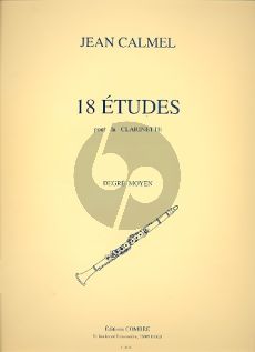 18 Etudes Clarinette