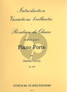 Czerny Introduction Variations Brillantes et Rondeau de Chasse Op.202 Piano