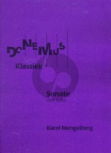 Mengelberg Sonate Hobo solo (1939)