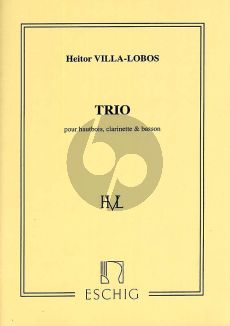 Villa-Lobos Trio Hautbois-Clarinette et Basson (1921) (Parties)