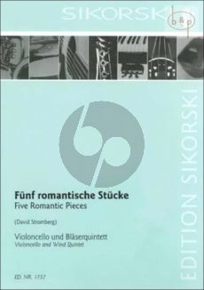 5 Romantische Stucke (Violonc.-Fl.-Ob.-Clar.- Horn-Bassoon)