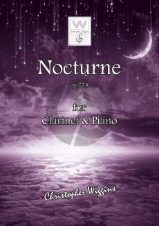 Wiggins Nocturne Op.77A Clarinet and Piano
