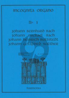 Bach J.B.-J.M.Bach en J.G.Walther Album orgel (Incognita Organo 1)