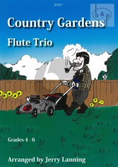 Country Gardens (3 Flutes) (Score/Parts)