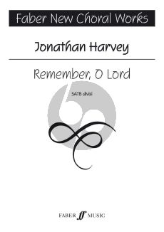 Harvey Remember, O Lord SATB (divisi)