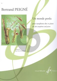 Peigne Un Monde perdu Alto Sax.-Piano