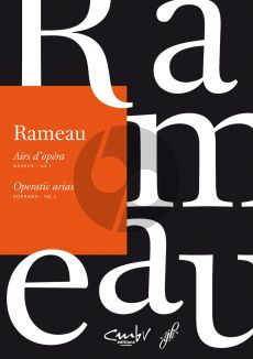 Rameau Airs d'Opera (Operatic Arias) Vol.1 Soprano