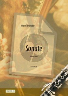 Jonghe Sonate Clarinet(Bb)-Piano