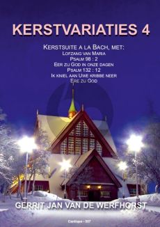 Werfhorst Kerstvariaties 4 voor Orgel (Kerstsuite a la Bach)