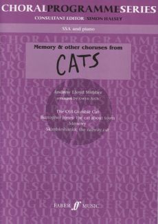 Memory and other choruses from Cats for Upper Voices (arranged by Gwyn Arch)