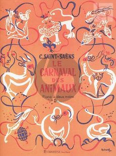Saint-Saens Le Carnaval des Animaux Piano solo (Lucien Garban))