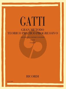 Gatti Gran Metodo Teoretico Pratico Vol. 3 Trumpet