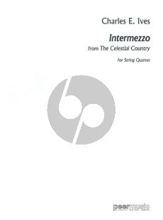 Ives Intermezzo String Quartet (from the Celestial Country) (Score/Parts)
