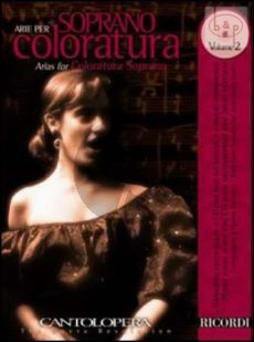 Arias for Coloratura Soprano Vol.2 (Voice-Piano)