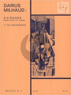 4 Visages No.2 "The Wisconsonian" Viola and Piano