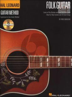 Hal Leonard Folk Guitar Method (Learn to Play Rhythm and Lead Folk Guitar with Step-by-Step Lessons)