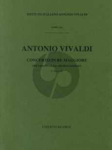 Vivaldi Concerto D major F.III n.16 Violonccello-Strings-Cembalo