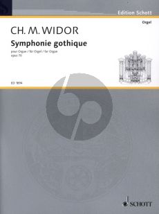Widor Symphonie Gothigue Op.70 Orgel
