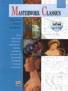 Masterwork Classics Level 1 - 2 Piano (Bk-Audio Online)