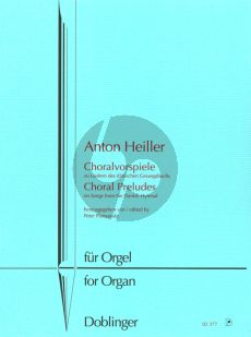 Heiller Choralvorspiele zu Liedern des Danische Gesangbuches Orgel (1977 / 78) (Peter Planyavsky)