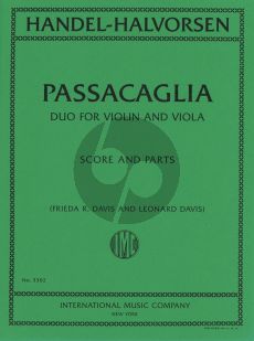 Handel Passacaglia (Halvorsen) (IMC)