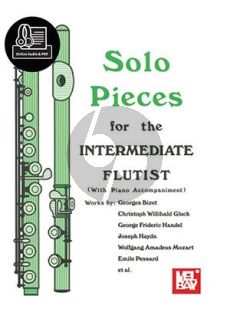 Solo Pieces for the Intermediate Flutist (edited by Dona Gilliam and Mizzy McCaskill) (Book with Audio online)