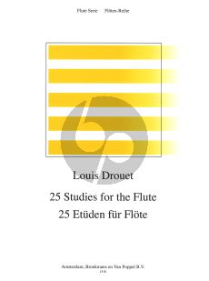 Drouet 25 Studies (incl. Modulation Study on the Blue Bells of Scotland) for Flute