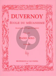 Duvernoy Ecole du Mecanisme Op.120 Piano (G. Roelé) (Broekmans)