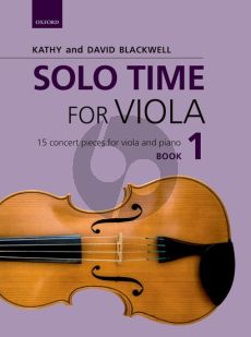 Blackwell Solo Time for Viola Book 1 Viola-Piano